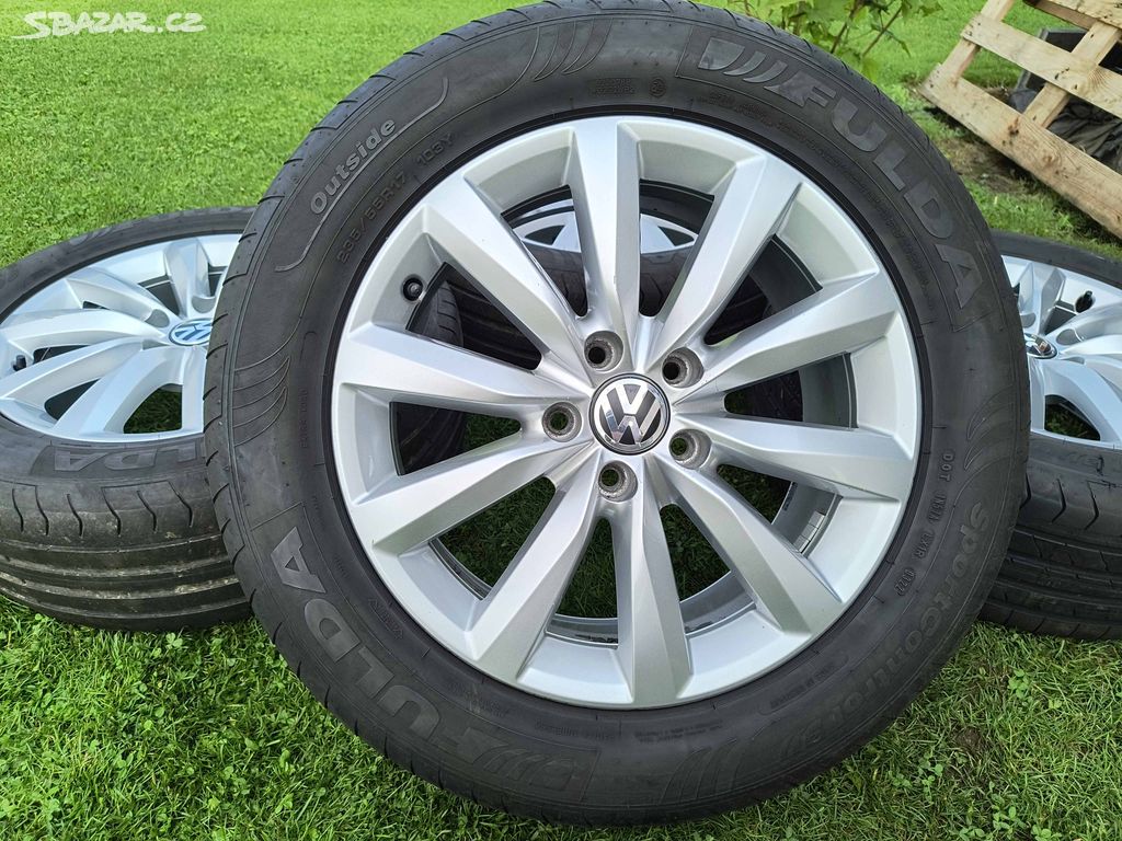 17 originál 5x112 VW TIGUAN 7Jx17 ET43