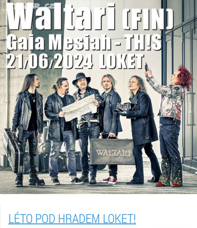 Vstupenky na koncert 21.6.v Lokti