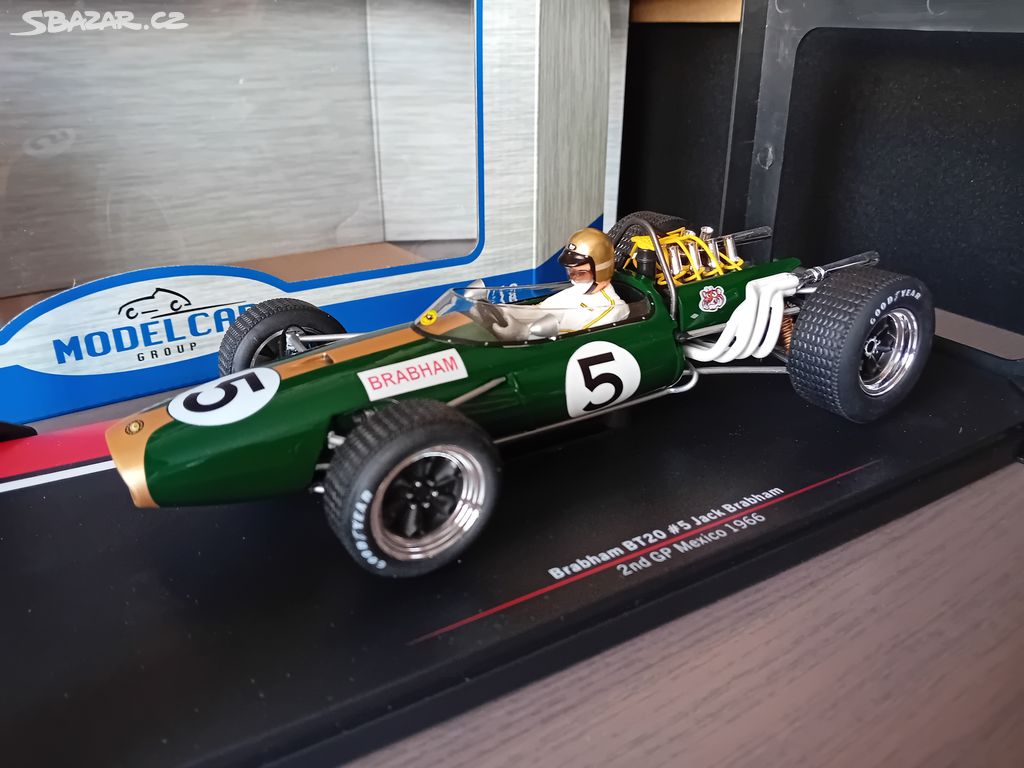 Brabham BT20  #5 Brabham - GP Mexico 1966 1:18 MCG