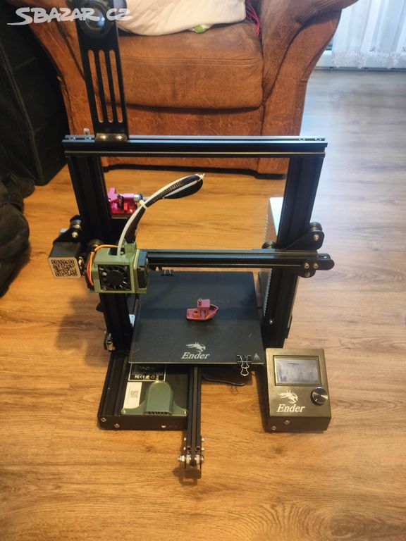 Ender 3 s SKR MINI E3 V3.0 a dual drive extruderem