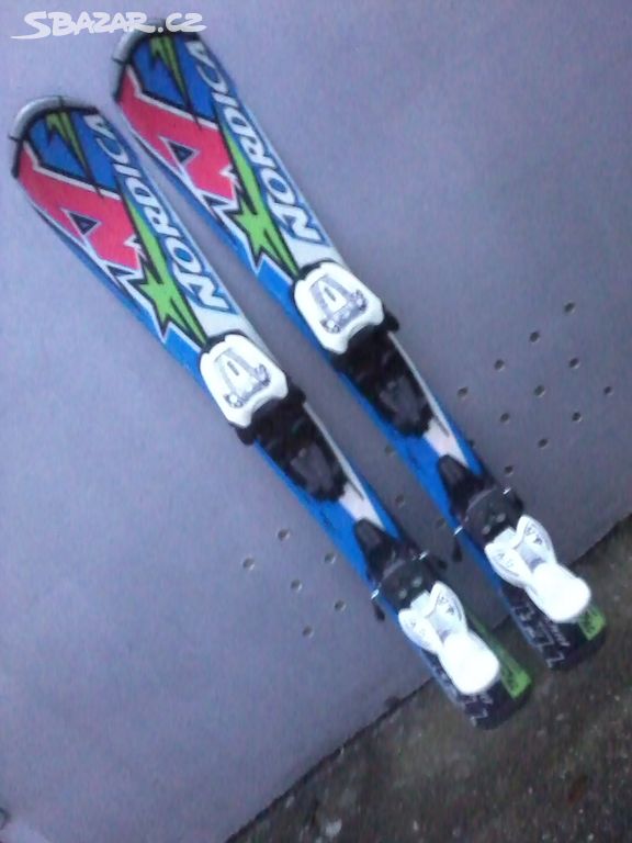 Dětské lyže Nordica 80,90,100,110cm.