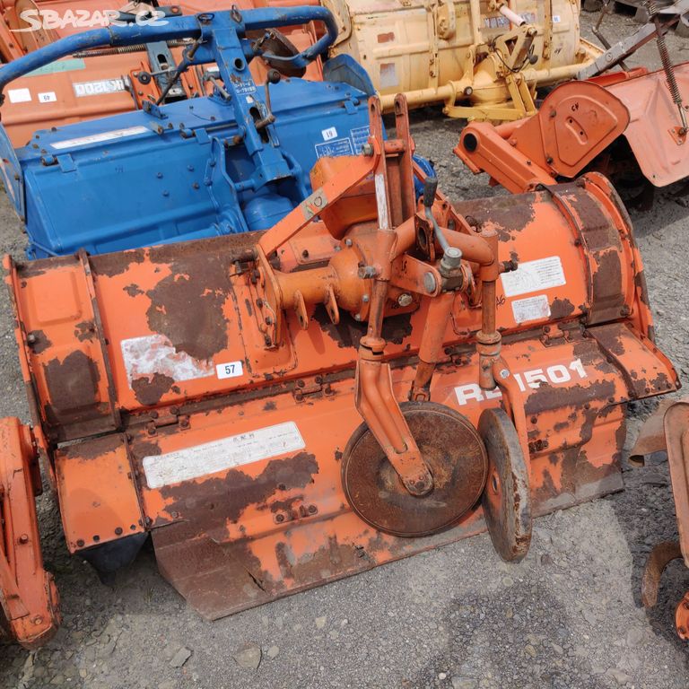 Rotavátor / kultivátor č.57 Kubota RB1501