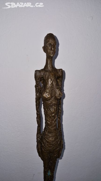 Giacometti - Benátčanka - bronz
