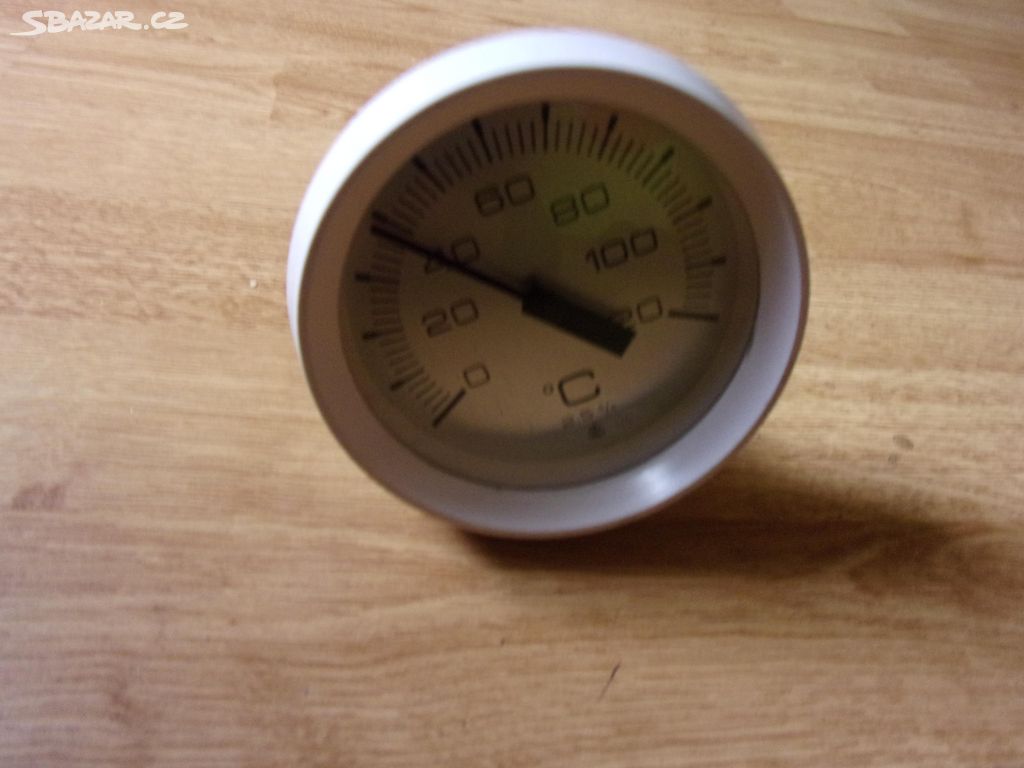 teploměr pro udírnu kulatý 16 cm 0-120 °C