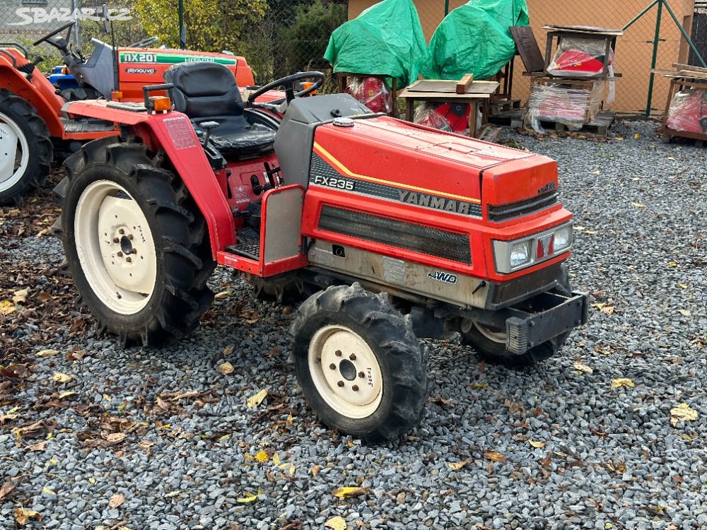 Malotraktor Yanmar F210 4x4 21 koni