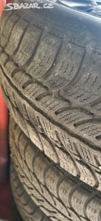 Zimní pneu 165/70 r14 + disky Fabia 1