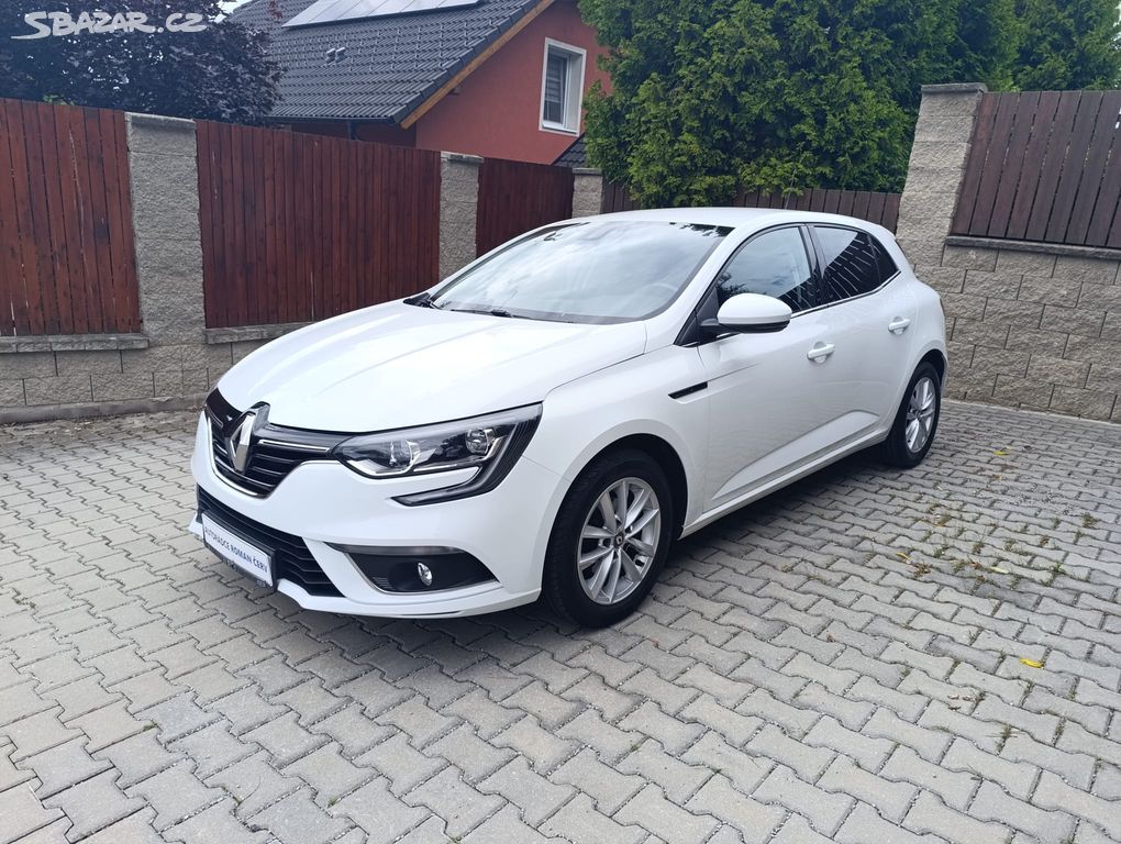 Renault Mégane,2017,1.6i,1.maj,ČR,ser.kn,74tkm zár