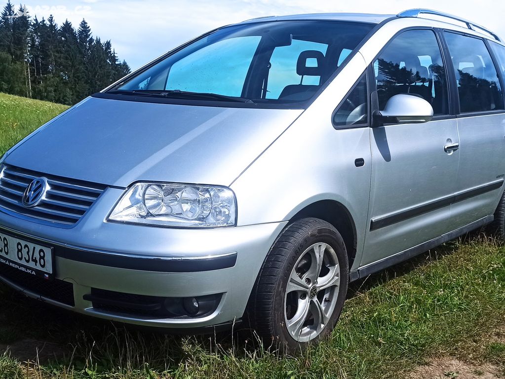 VOLKSWAGEN SHARAN, 4x4, 1.9 TDI, 7 místný