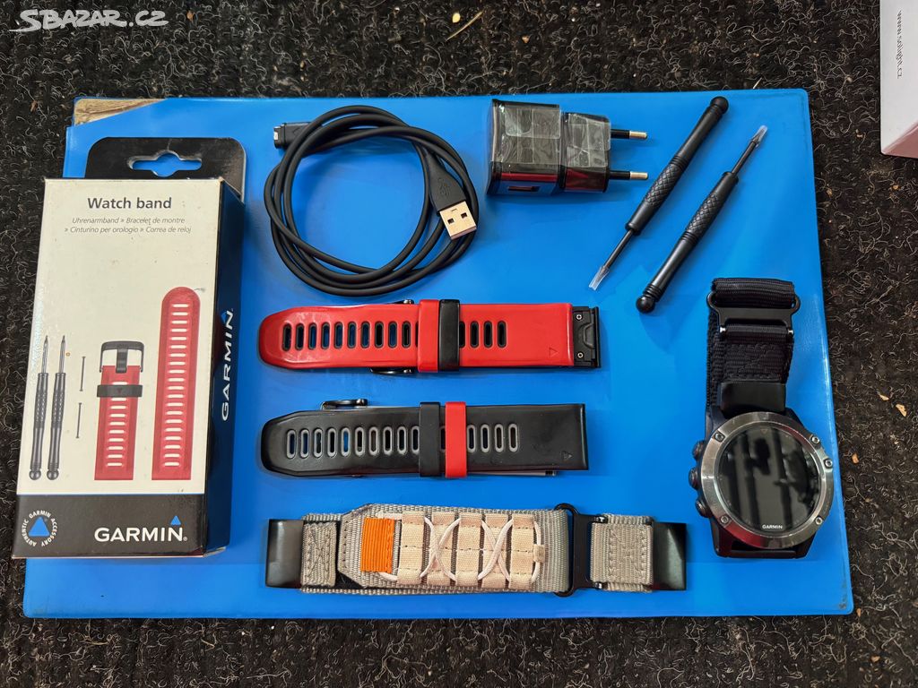 Garmin Fenix 5X Saphire / 4x pásek