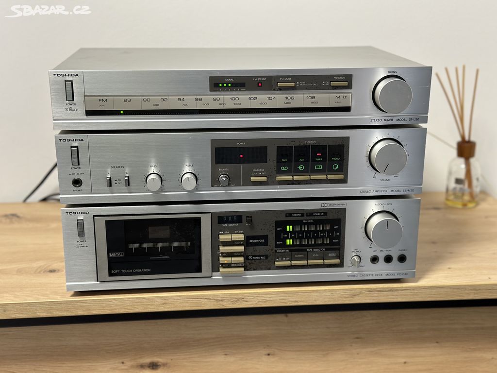 TOSHIBA SB-M20 LEVNÁ STEREO SESTAVA VĚŽ KOMPONENTY