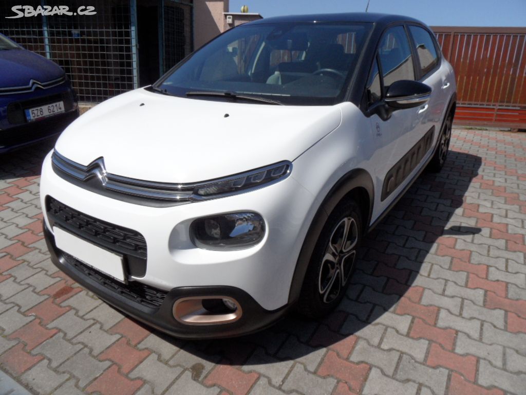 Citroen C3 1.2 PureTech,1.maj.naj 79000km,serv.kní