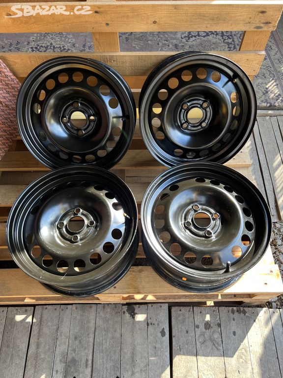 4x100 R15 plechové disky GM Opel 4 100