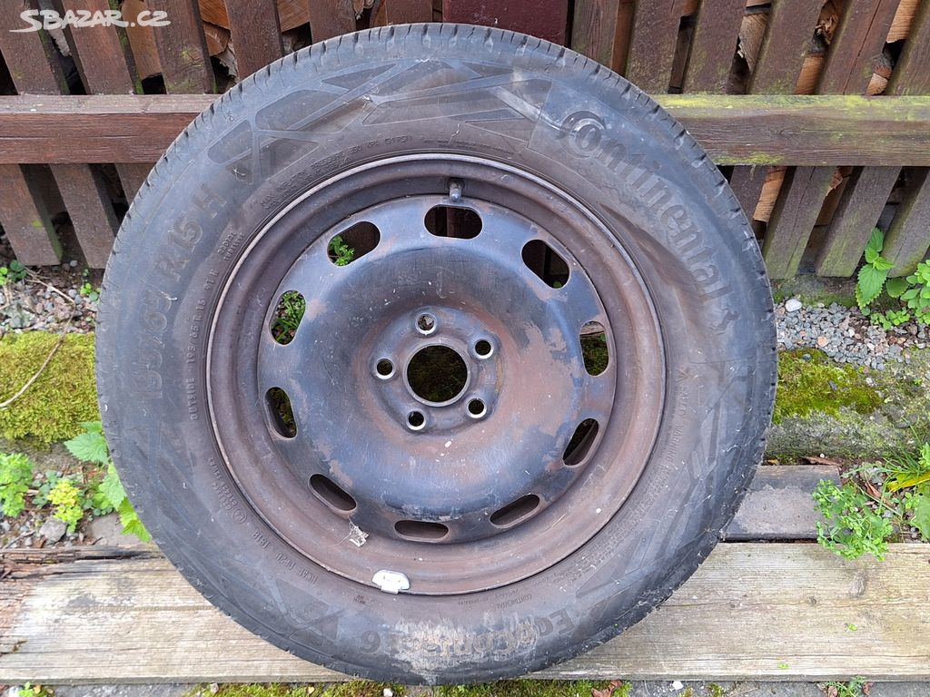 SADA disků 15" včetně pneu Continetal 195/65 R15 H