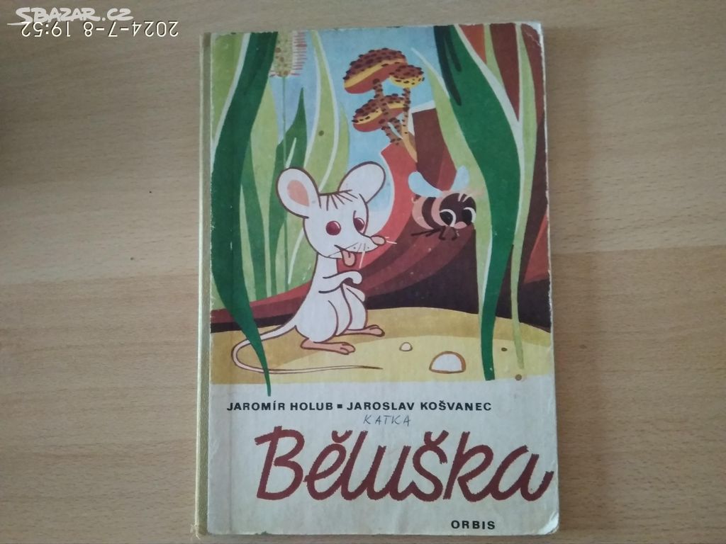 Retro leporelo Běluška, 1976, J. Holub