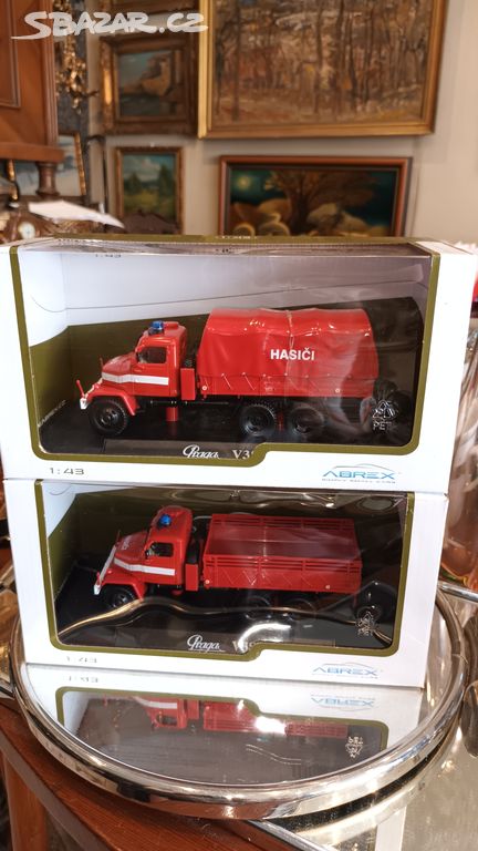 Praga V3S-ABREX 2 ks modelů 1:43