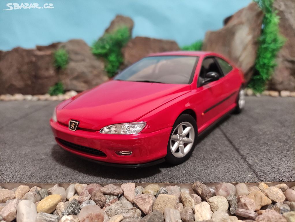 prodám model 1:18 peugeot 406 coupe