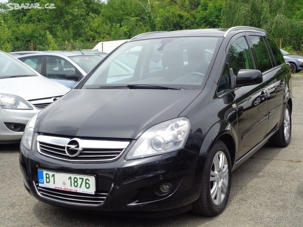 Opel Zafira, 1,8 16V vyhř.sed,tempom,park.senz.P+Z