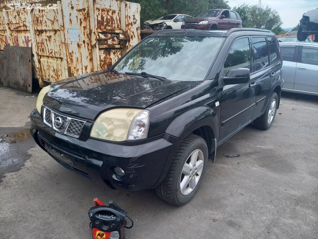 Nissan X-Trail 2.2 TDI ( YD22 ) 100kW r.2004 černá