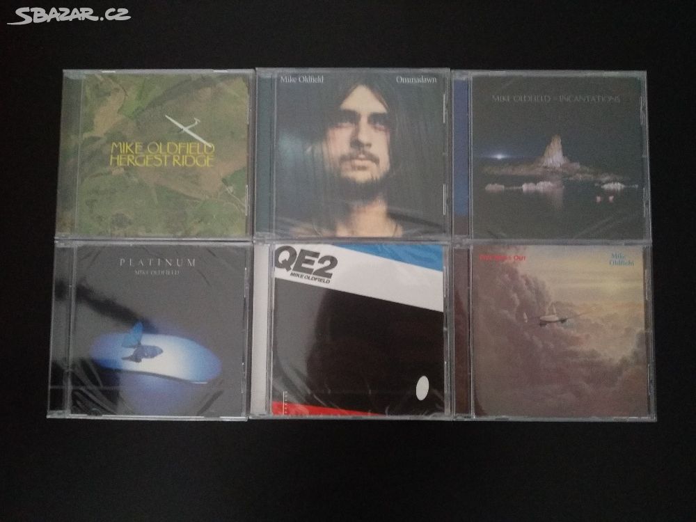 Mike Oldfield - 6 CD komplet 1974-82 (Nové)