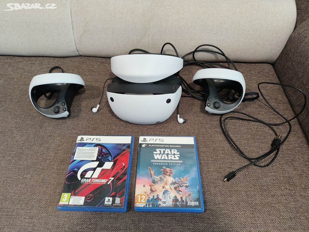 PS VR2 se zárukou + 2 hry