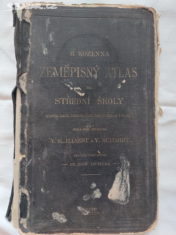 Zeměpisný atlas - historický - 1910