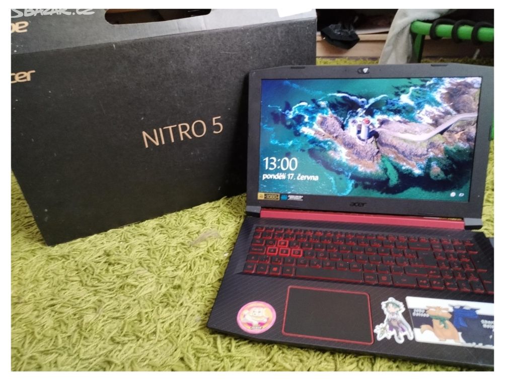 Acer Nitro 5 (AN515-52-59FA), černá