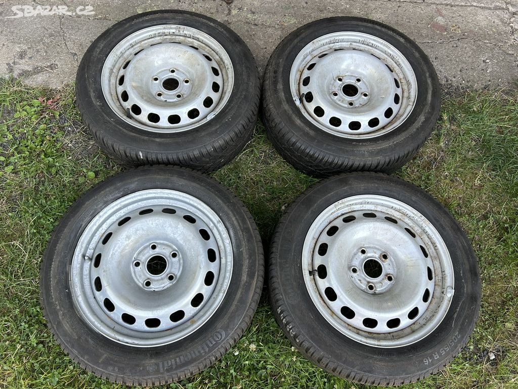 Zimní sada VW, Škoda, Audi - 16" 5x112 + 205/55/16