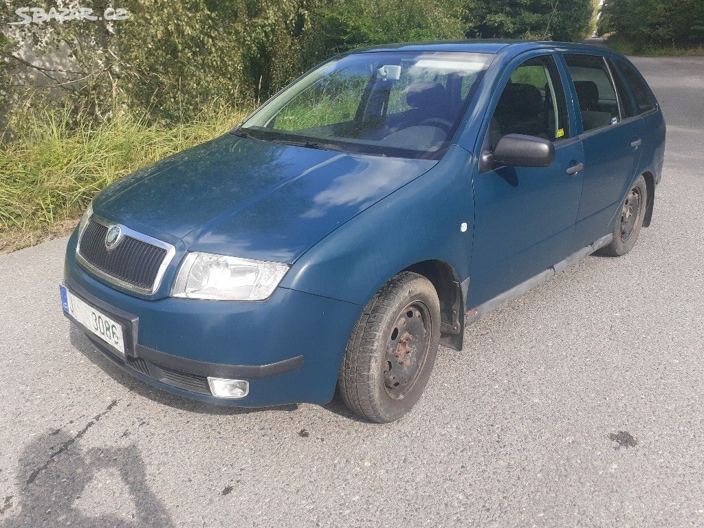 Škoda Fabia 1.4mpi rok 2001