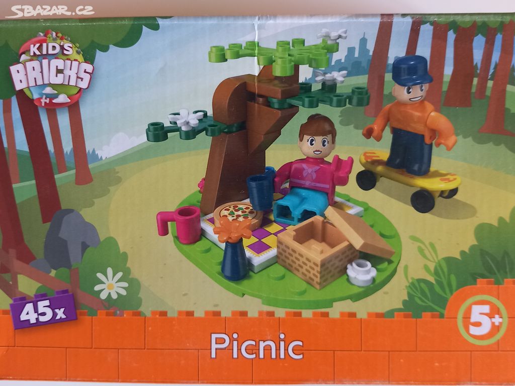 Dětská stavebnice Kids Bricks piknik nová