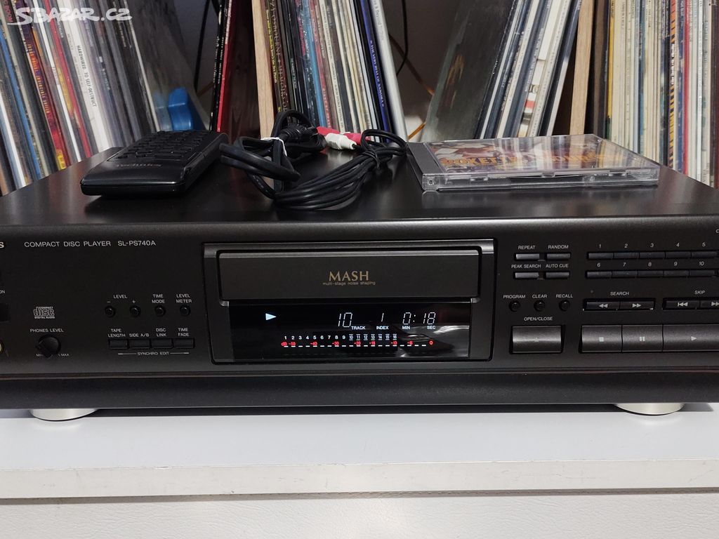 TECHNICS SL-PS740A Stereo CD Player+ Příslušenství