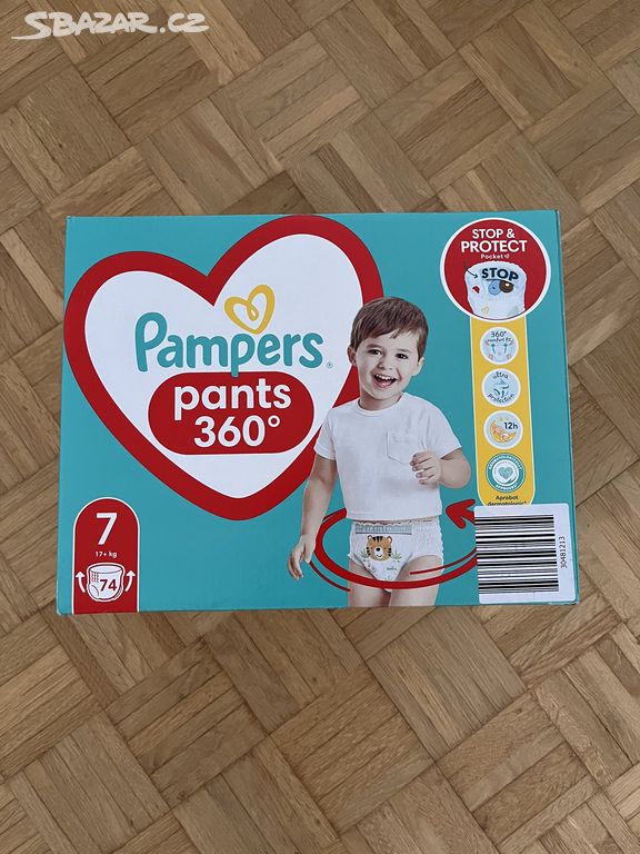 Dětské kalhotkové pleny pampers