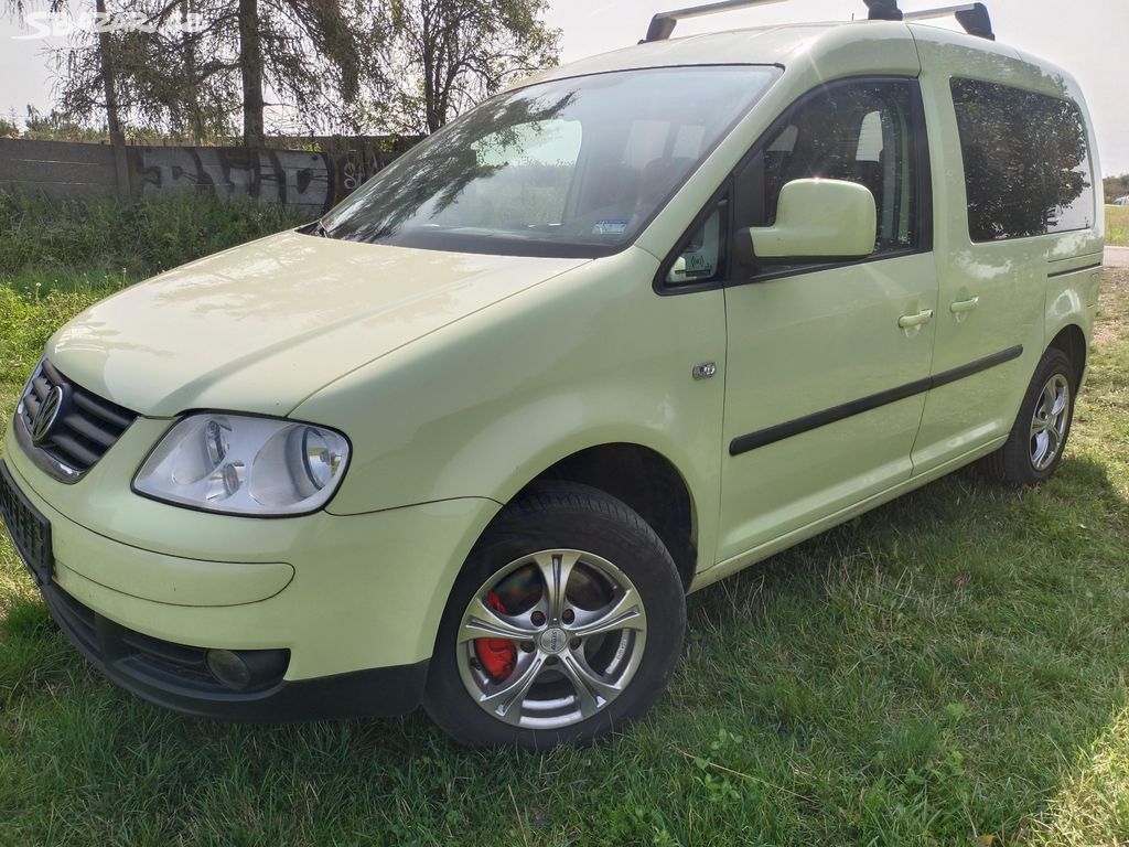 Vw Caddy 2.0 benzín a zemní plyn CNG