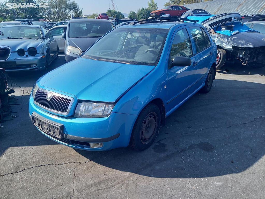 Škoda Fabia 1.4 MPi ( AME ) 50kW r.2000 modrá