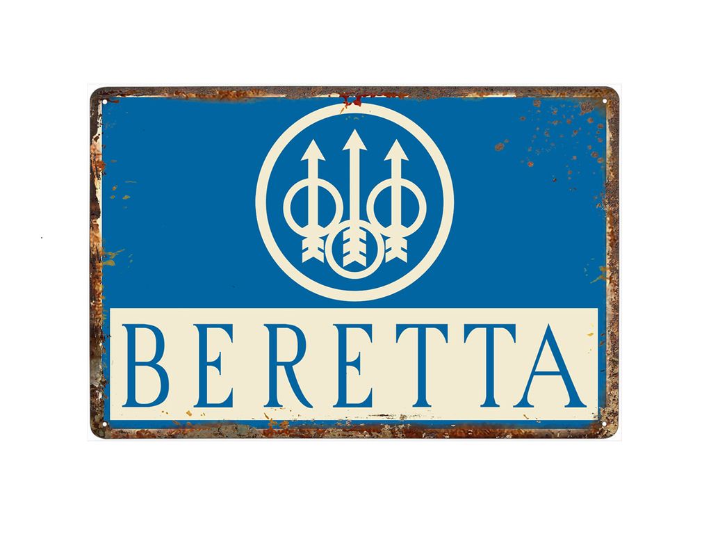 plechová cedule - Beretta (logo)