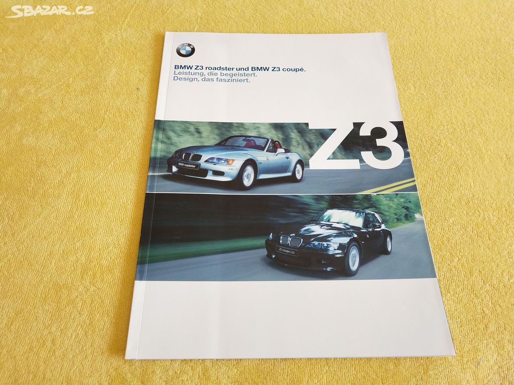 Prospekt BMW Z3 roadster+Coupé (2000), 58 stran, D