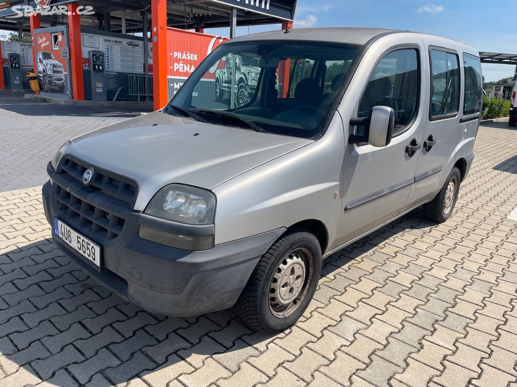 Fiat Doblo 1.6i 76kW Tažné zař. STK 09/2025