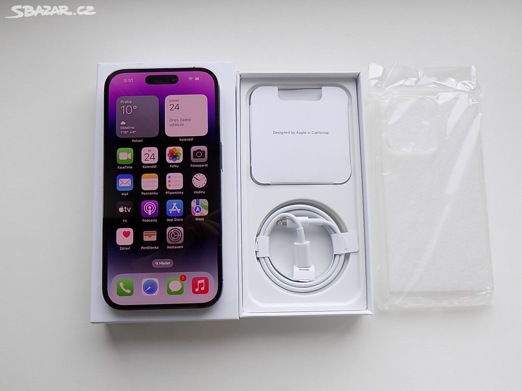 APPLE iPhone 14 Pro 256GB Deep Purple - ZÁRUKA-TOP