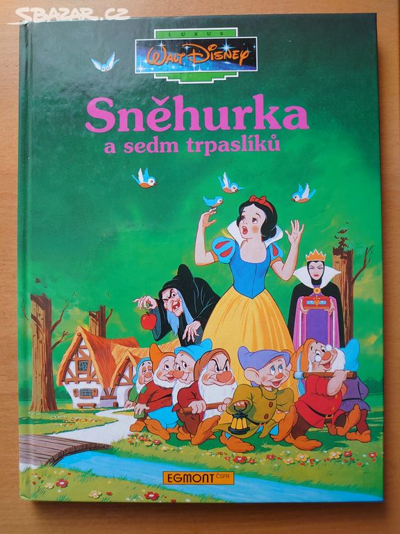 Kniha - Sněhurka a sedm trpaslíků - Disney r. 1992