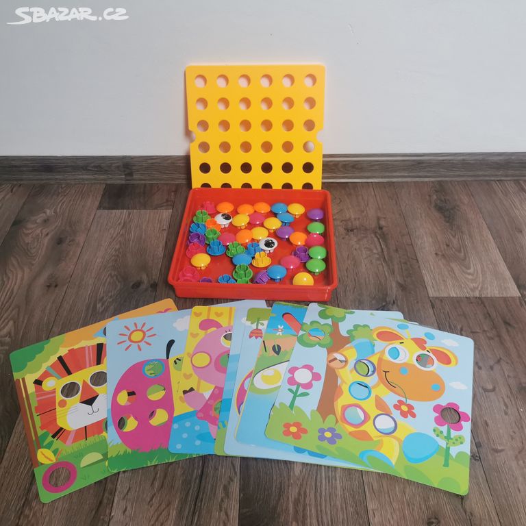 Nobo Kids Tlačítko Puzzle Mozaika