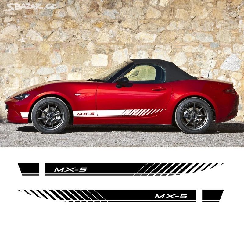 MAZDA MX-5 / samolepky na karoserii