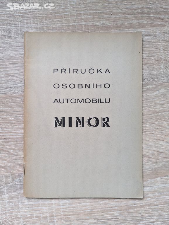 Příručka osobního automobilu MINOR