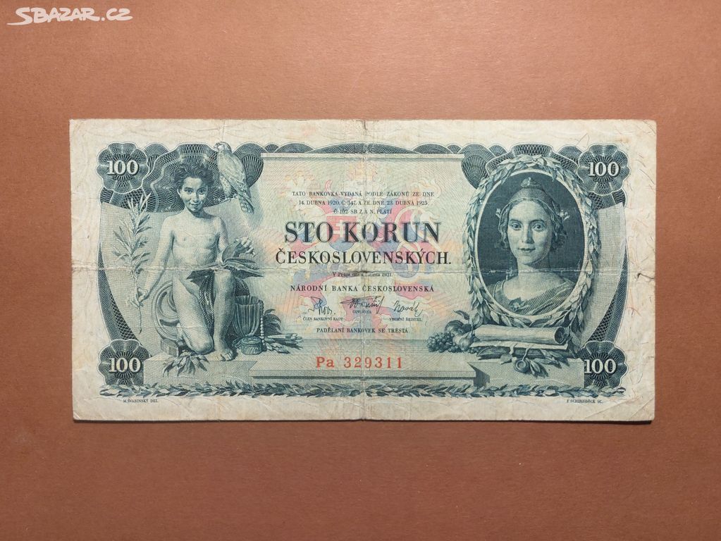 Originální bankovka 100 Kčs 1931 !!!