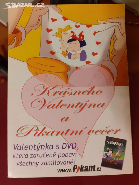 DVD Krásného Valentýna a pikantní večer