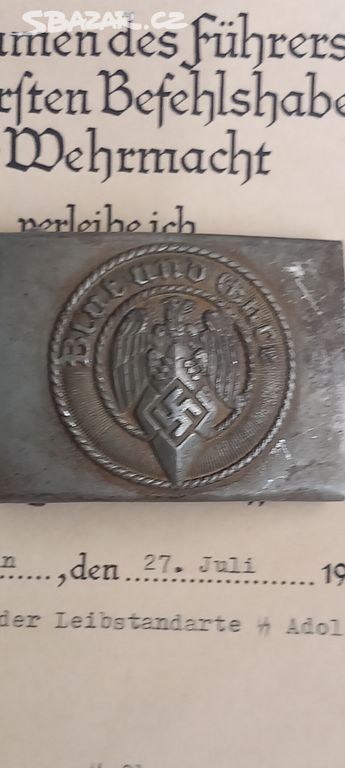 Přezka pro řadové členy Hitlerjugend - Reich