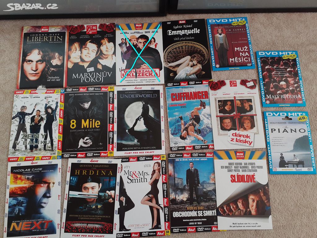 DVD zahraniční filmy