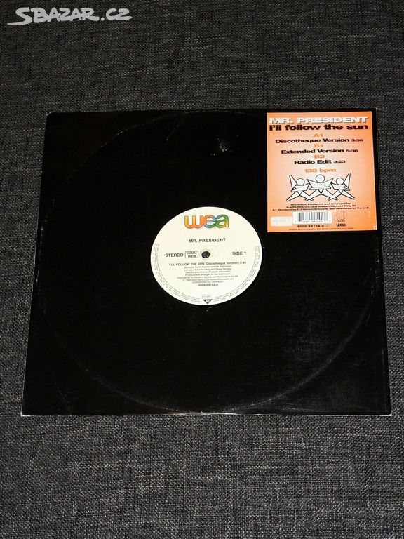 12" maxi singl Mr. President - I'll Follow The Sun