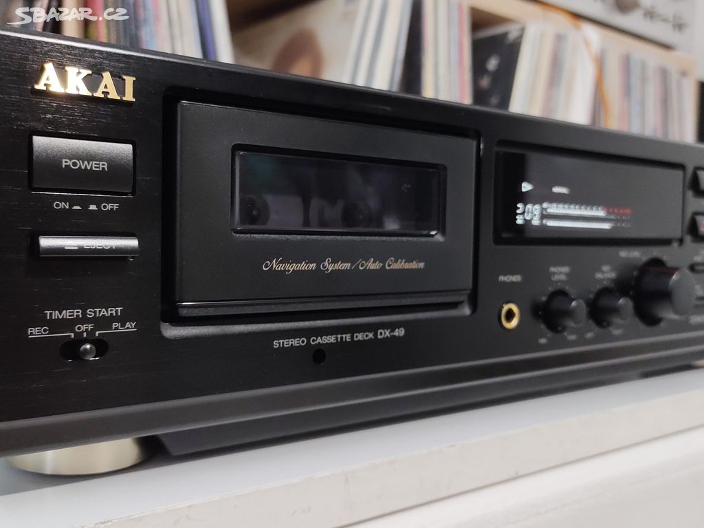 AKAI DX-49 Cassette Deck/HX-PRO/Dolby B-C/MPX Fitr