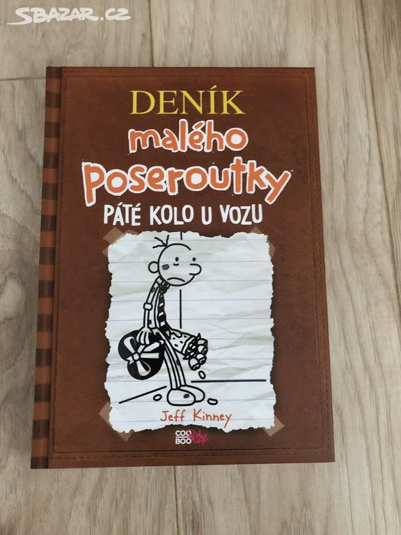 Deník malého poseroutky Páté kolo u vozu J.Kinney