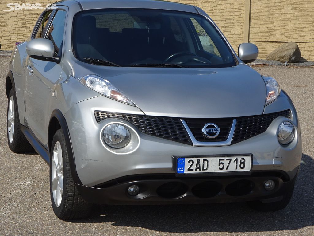 Nissan Juke 1.6i r.v.2011 AUTOMAT (86 kw) Koup.ČR