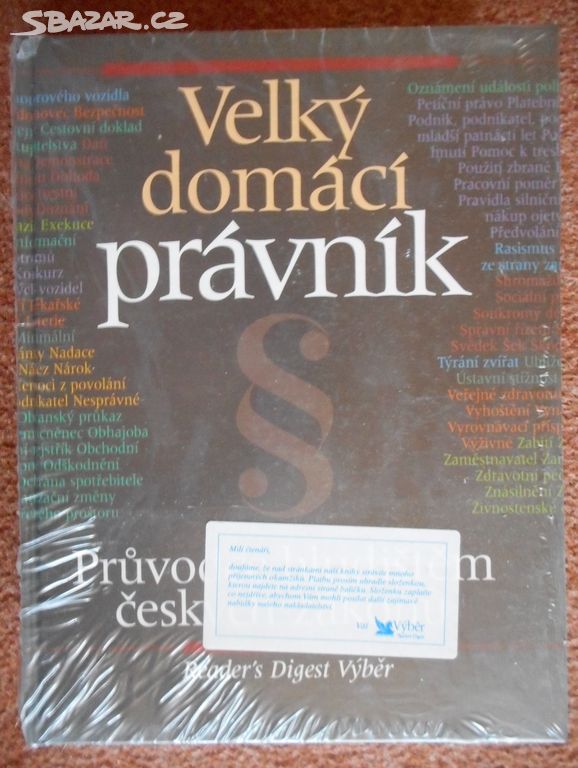 Velký domácí právník - obří kniha